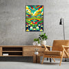 ultimate baseball mom exclusive poster heartfelt gift vibrant wall art print excitement sport space sports lovers unique decor enthusiasts sizes A4 cm A0