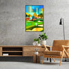 space stunning framed golf prints perfect enthusiast vibrant sport poster elegance wall art collection unique gift sizes A4 cm A0