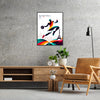 spirit Olympics stunning Basketball Paris poster vibrant print excitement games perfect gift wall art unique piece artwork available