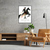 exclusif Jeux Olympiques art équestre Paris poster cadeau parfait passionnés sport graphique intérieur chef - œuvre disponible A4 cm 50x70 60x80 A0