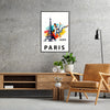 affiche exclusive Jeux Olympiques 2024 Paris judo toute splendeur cadeau passionnés sport poster unique disponible encadrement