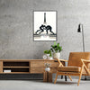 Affiche exclusive JO 2024 un hommage lutte Paris cadeau passionnés sport décoration murale formats A4 cm A0