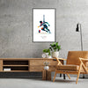 affiche exclusive Jeux Olympiques 2024 rugby Paris cadeau parfait passionnés sport encadrement