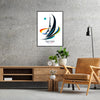 spirit Paris Olympics stunning sailing poster vibrant wall art perfect gift sports enthusiasts space beautiful artwork multiple sizes A4 20×28 A0