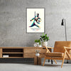 spirit 2024 Paris Olympics Taekwondo Art poster vibrant print perfect wall sports enthusiast gift space artwork frame energy today