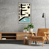 essence timeless design Bauhaus Vintage Poster minimalistic black gray tones captivating artwork space gift stylish addition wall art collection