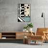 captivating essence Bauhaus movement Exhibition Poster minimalist design blue black artwork space modern masterpiece gift unique wall art available standalone print